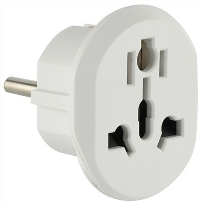 Haushaltsadapterstecker