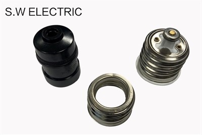 Teile der Lampenfassung